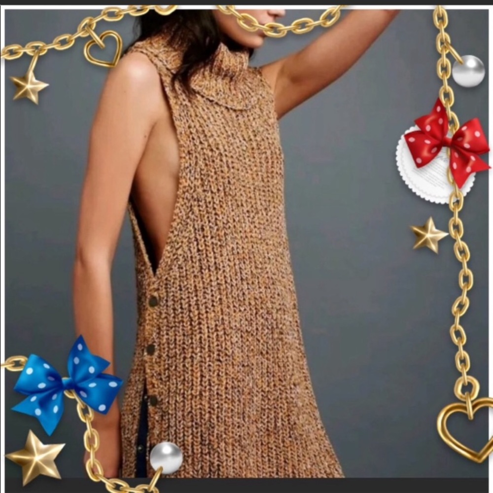 Free people Valentina sleeveless sweater